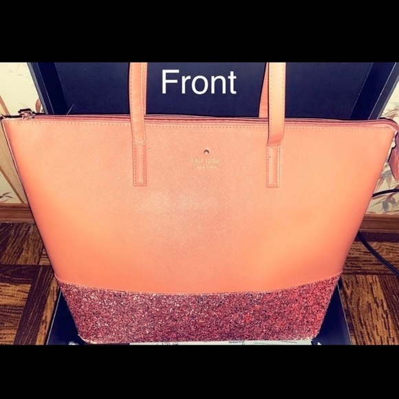 Kate Spade Glitter Tote & Wallet Set - Picture 2 of 14